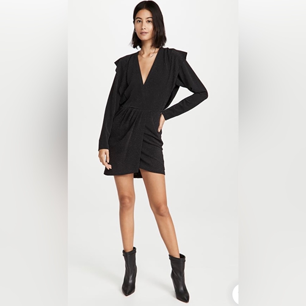 Iro Nahilda Metallic Cocktail Dress - Picture 6 of 12